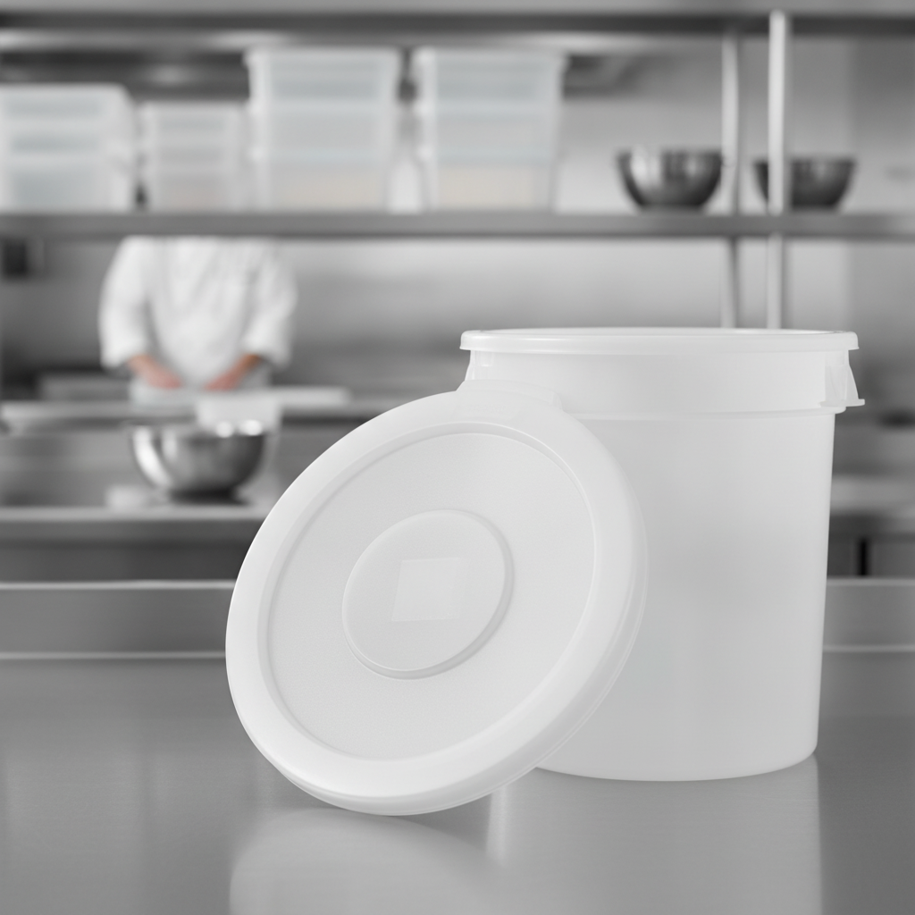 Polyethylene Container Lid 37.8L for Kitchen Equipment