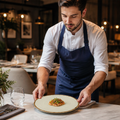 Hand-Finished Coupe Plates Vitrified Ceramic for Modern Dining (Pack of 12)