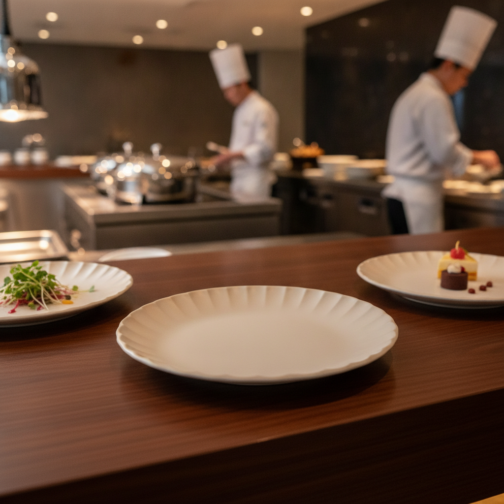 Melamine Plate 210mm for Buffet Displays & Catering