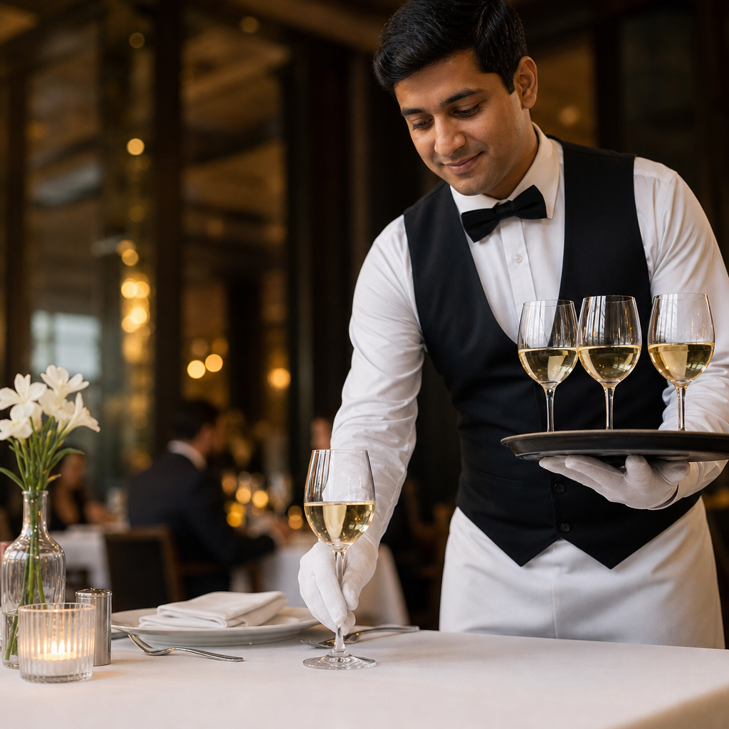 Crystal White Wine Glasses 180ml for Fine Dining (Pack of 24)