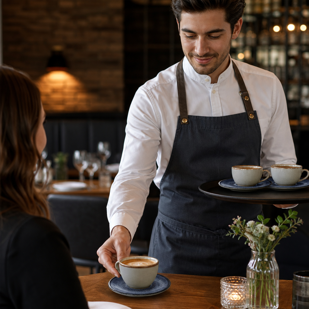 Vitrified Saucers 127mm China for Coffee Service (Pack of 12)