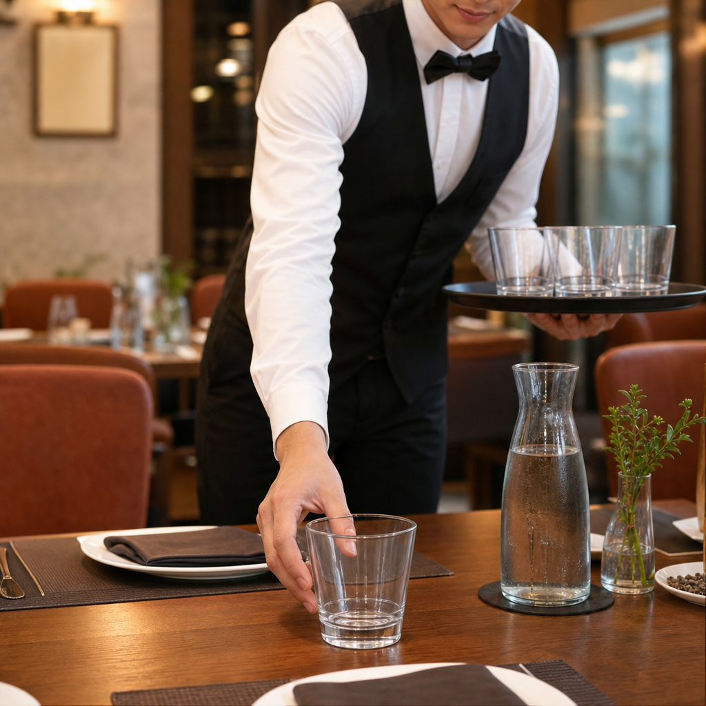 Polycarbonate Stacking Tumblers 250ml for Hospitality (Pack of 6)