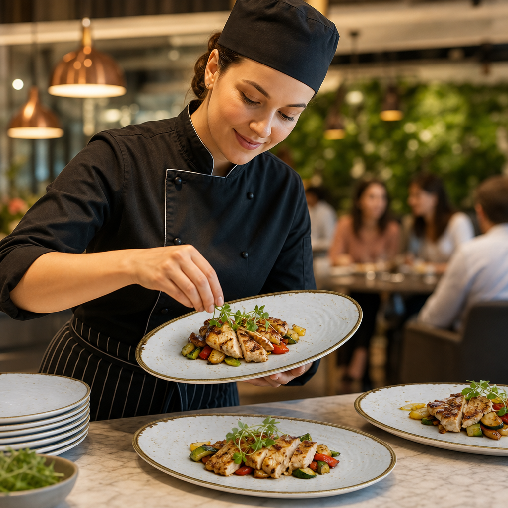 Oval Plates 260mm Melamine for Buffets & Cafés (Pack of 6)