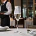 Clear Glass Flutes 200ml for Elegant Dining (Pack of 16)
