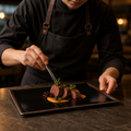 Rectangular Platters 370x265mm Porcelain for Fine Dining (Pack of 6)