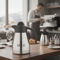 Stainless Steel Vacuum Milk Jug 500ml for Breakfast Service