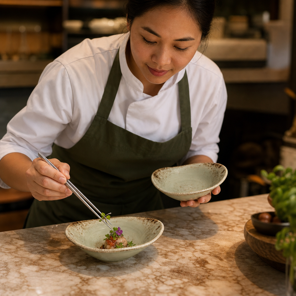 Bowls 130mm Green Porcelain for Casual Dining (Pack of 12)