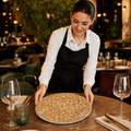 Coupe Plates 300mm Copper Ceramic for Casual Dining (Pack of 12)