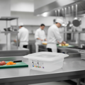 Polypropylene Food Storage Container 1/6 GN 65mm for Professional Kitchens