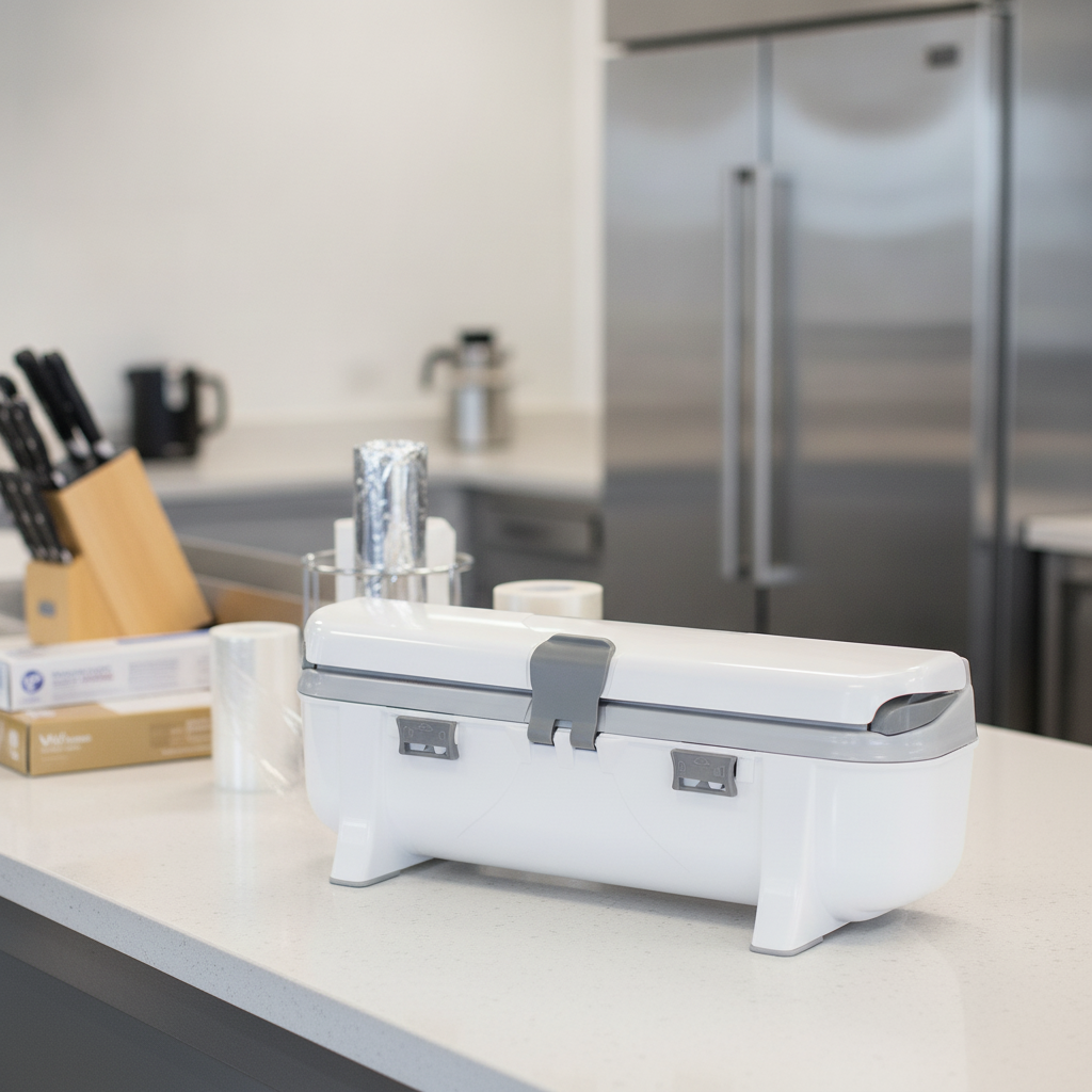 Plastic Wrap Dispenser for Cling Film & Foil Use