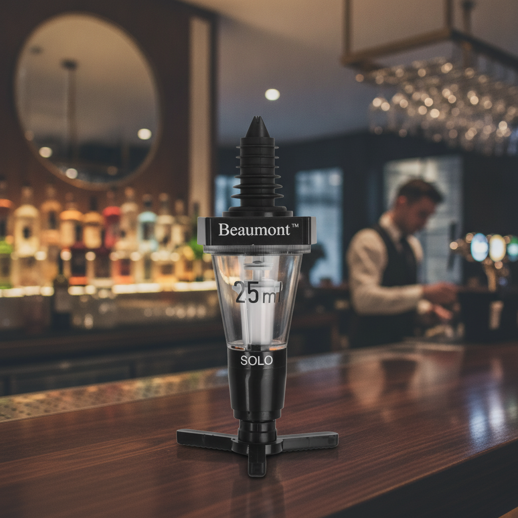 Rubber Spirit Optic Dispenser 25ml for Bars & Pubs
