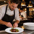 Wide Rim Plates 280mm Porcelain for Restaurants & Catering (Pack of 12)