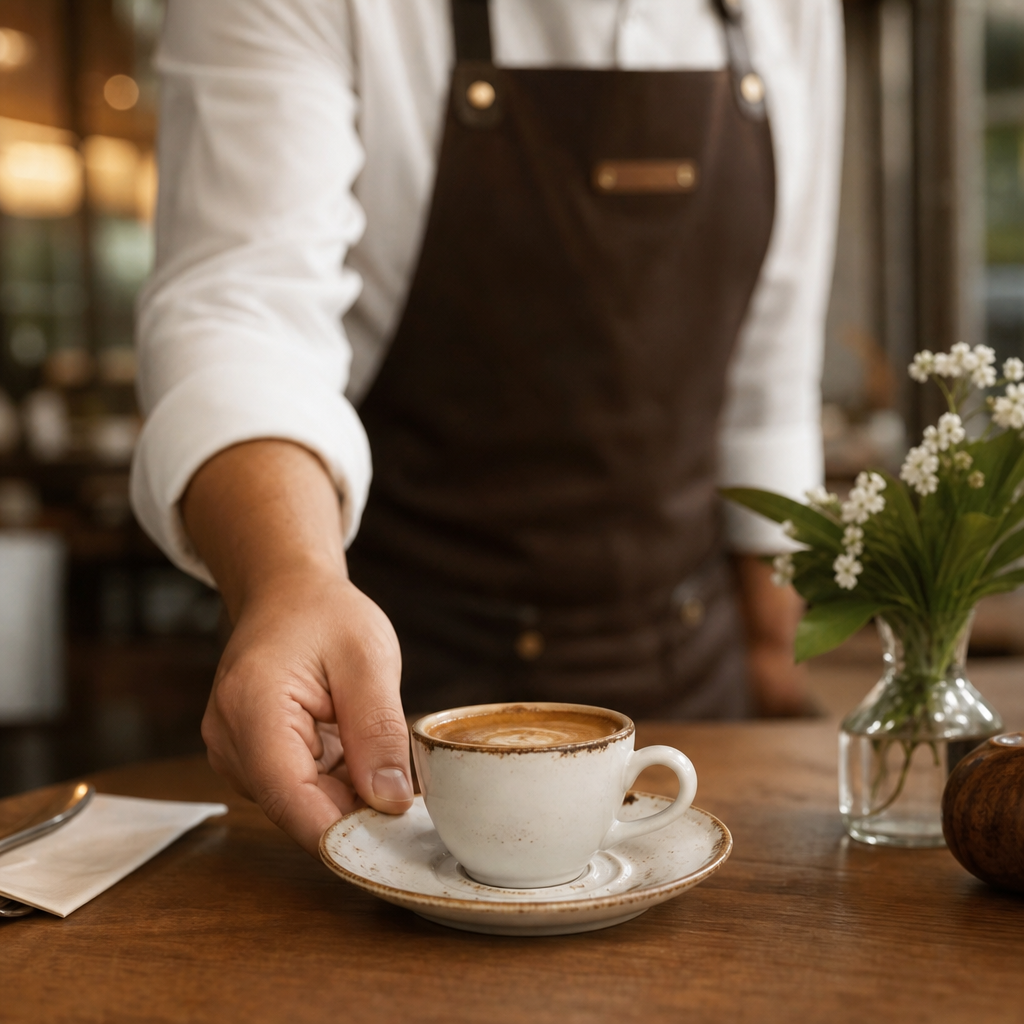 Double Well Small Saucers Porcelain for Cafés & Restaurants (Pack of 36)