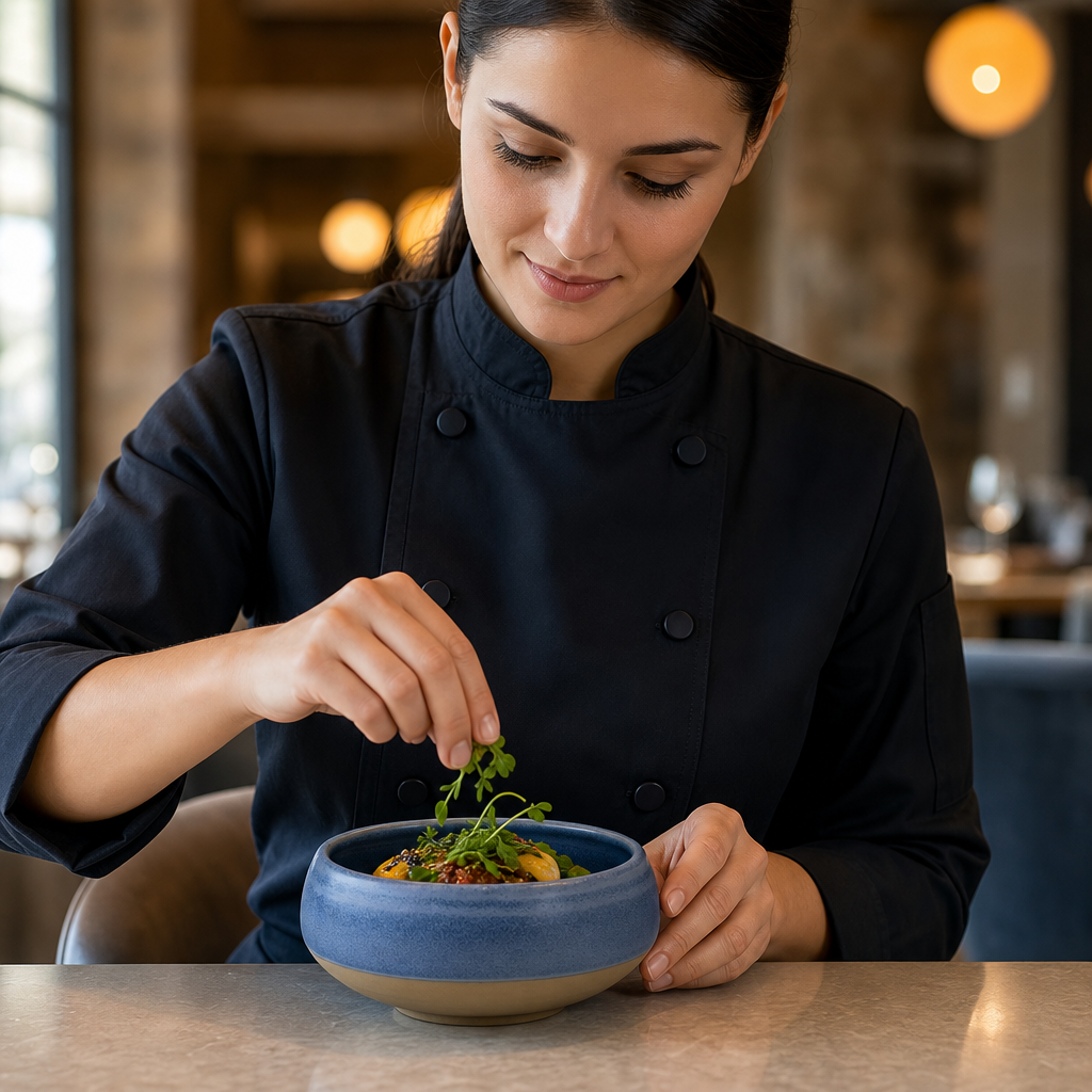 Oslo Blue Super Vitrified Ceramic Bowls 454ml for Stylish Dining