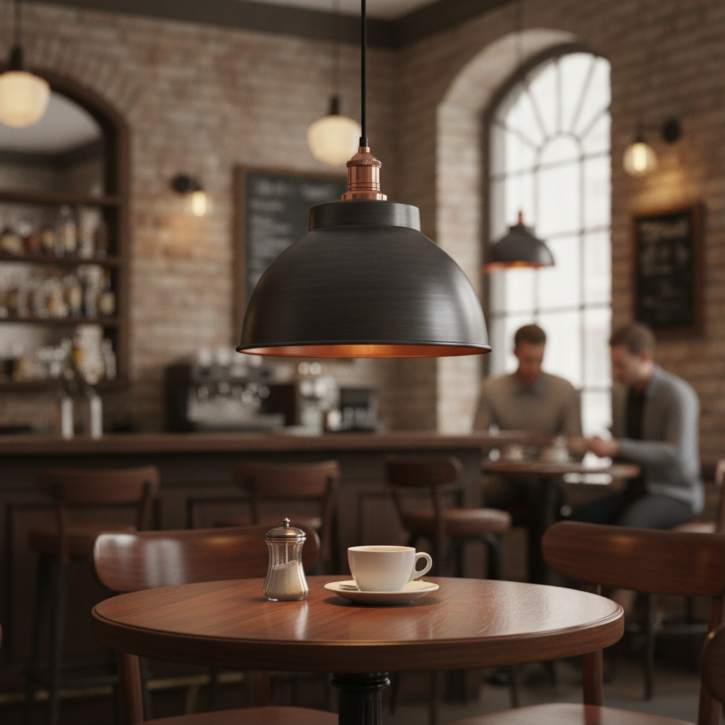 Copper Dome Pendant Light 330mm for Vintage-Inspired Spaces