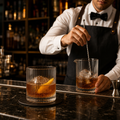 Glass Double Old Fashioned Tumblers 320ml for Cocktails (Pack of 6)