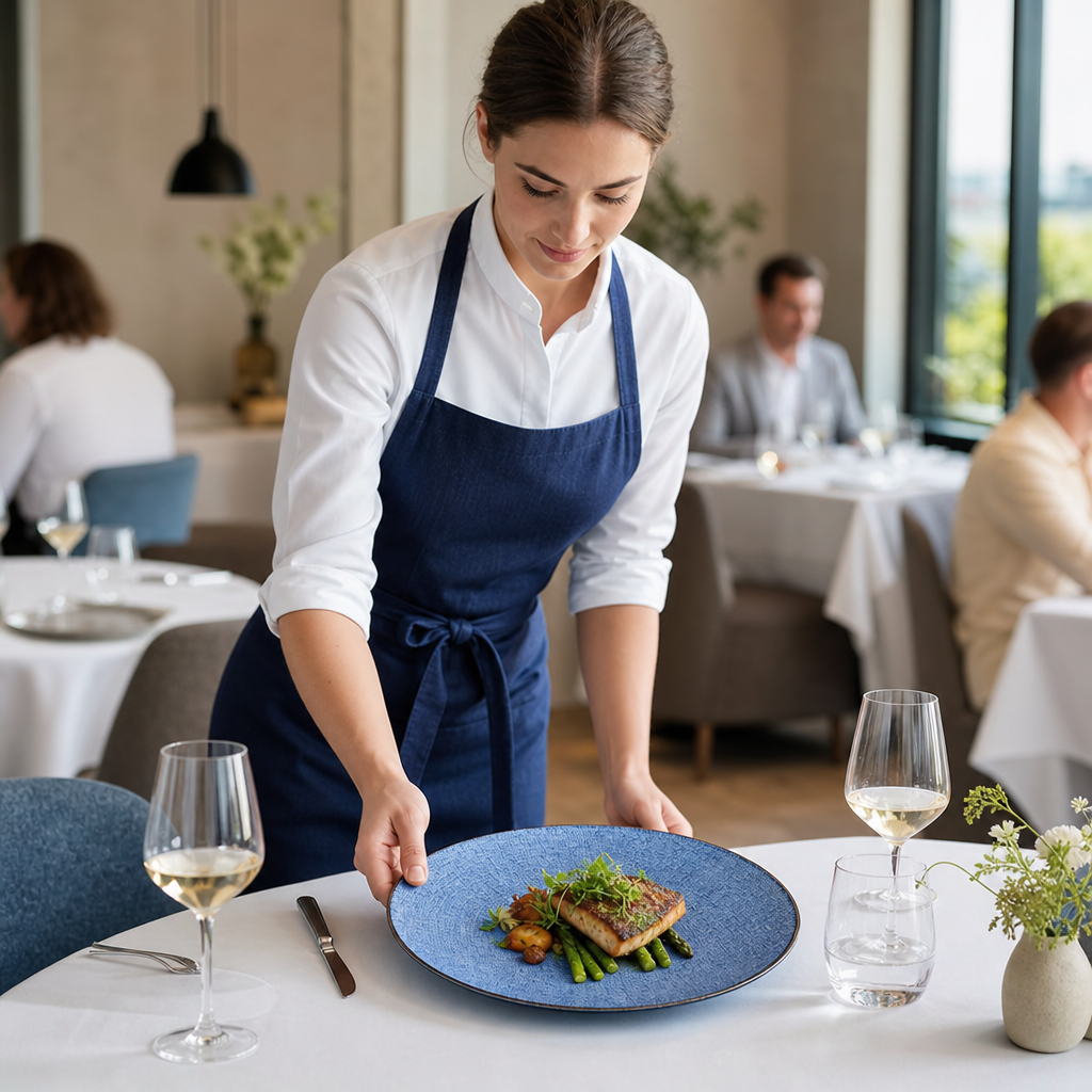 Coupe Plates 285mm Porcelain for Daytime Dining (Pack of 4)