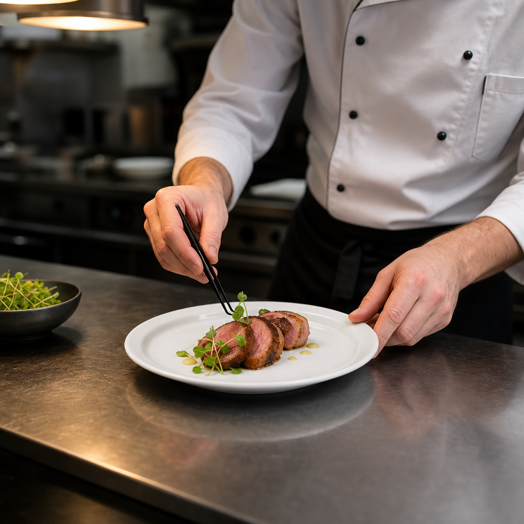 Narrow Rimmed Porcelain Plates 180mm for Catering & Hospitality