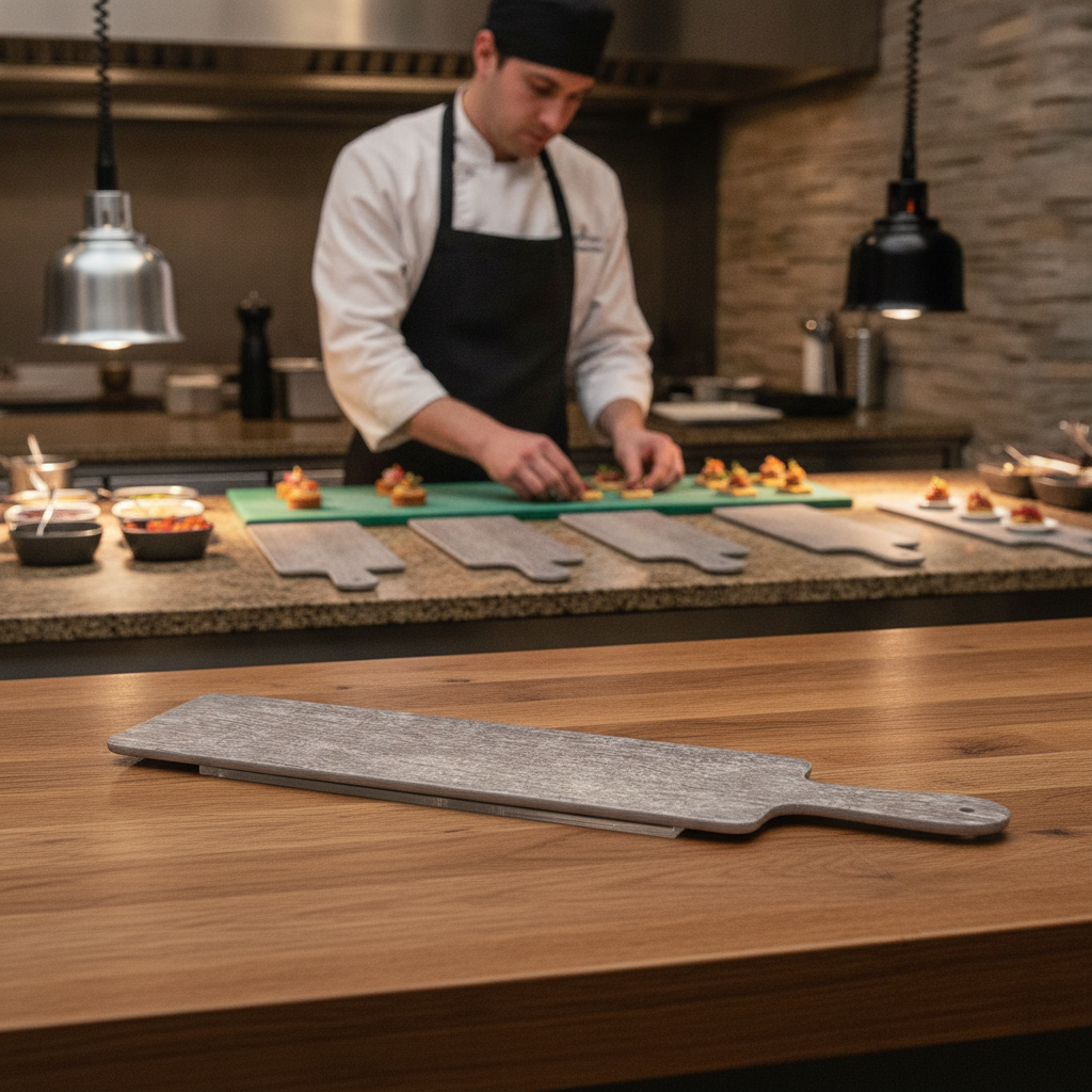 Melamine Large Handled Paddle 610mm for Buffets & Table Service