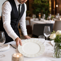 Plates 300mm Bone China for Upscale Dining (Pack of 12)