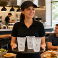 Polypropylene Pint Glasses 570ml for Outdoor Events (Pack of 1000)