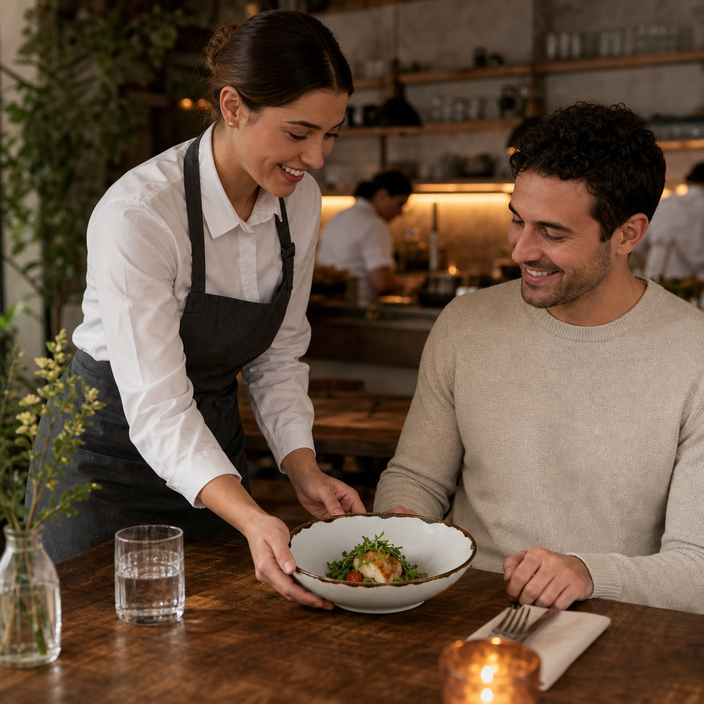 Deep Bowls 470ml Porcelain for Modern Dining (Pack of 6)