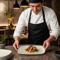 Oblong Plates 260x150mm Taupe Vitrified Ceramic for Hospitality (Pack of 12)
