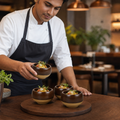Cinnamon Brown Deep Bowls 255ml for Stylish Dining