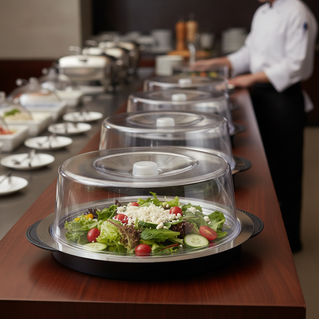 Polystyrene Cooling Tray 350mm for Stylish Buffets