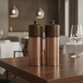 Copper Salt and Pepper Mill Set 150mm for Everyday Dining (Pack of 2)