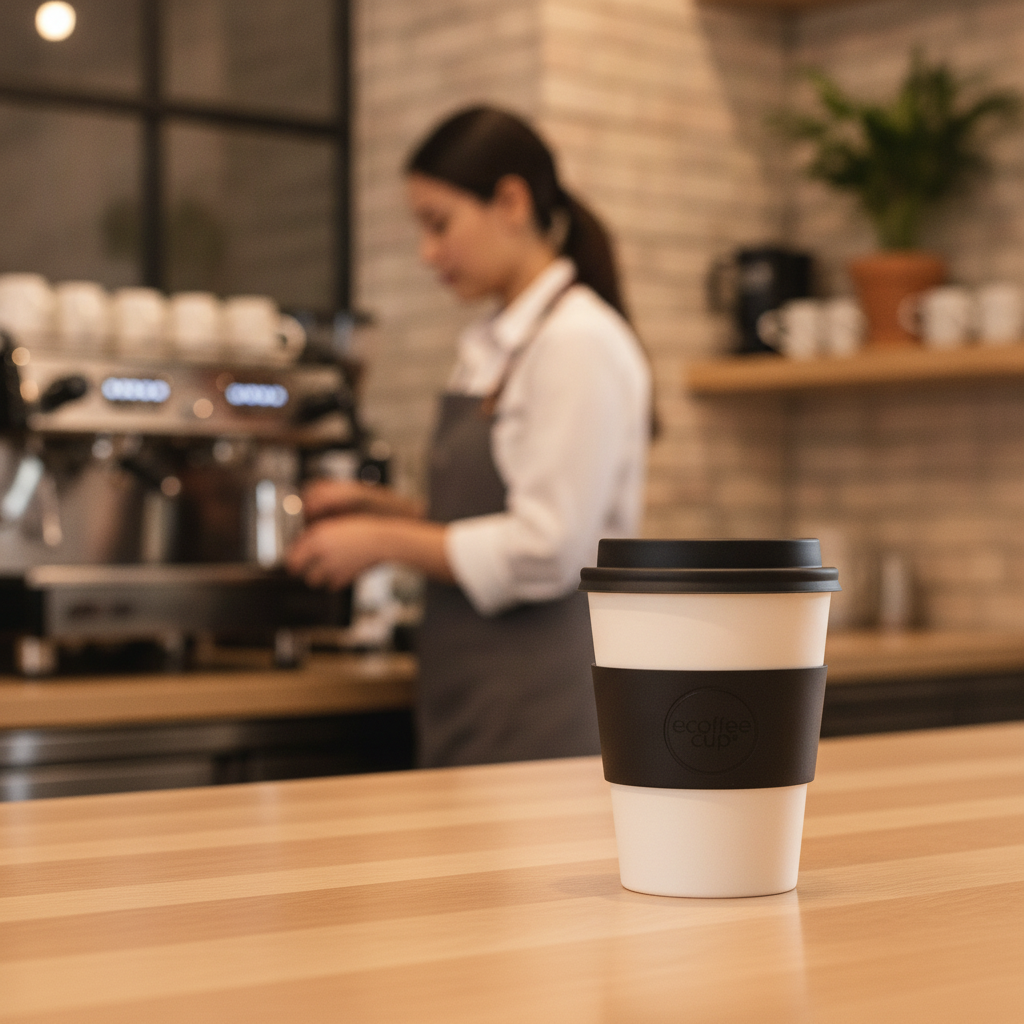 PLA Reusable Coffee Cup 12oz for Eco-Conscious Use
