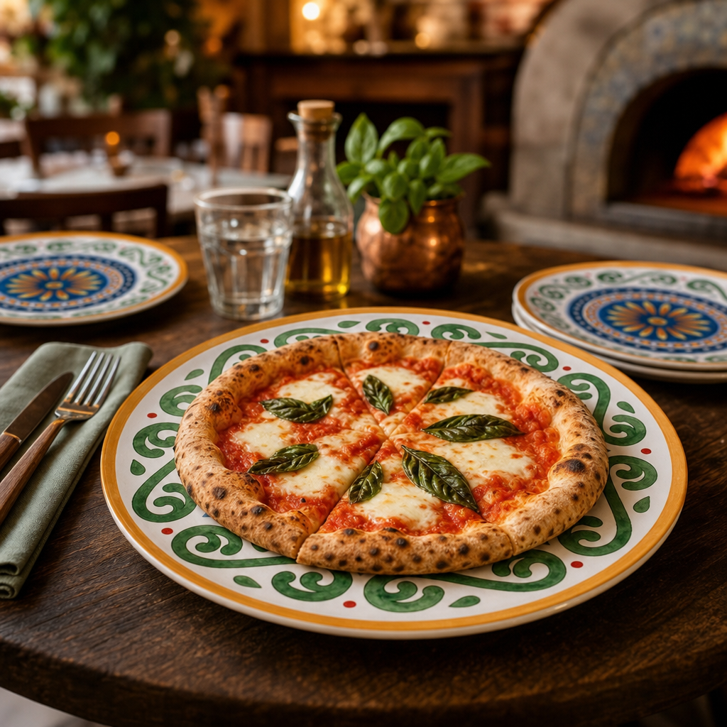 Porcelain Napoli Pizza Plates 330mm for Restaurants & Pizzerias (Pack of 6)
