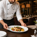 Oval Platters 309mm Porcelain for Catering Establishments (Pack of 12)