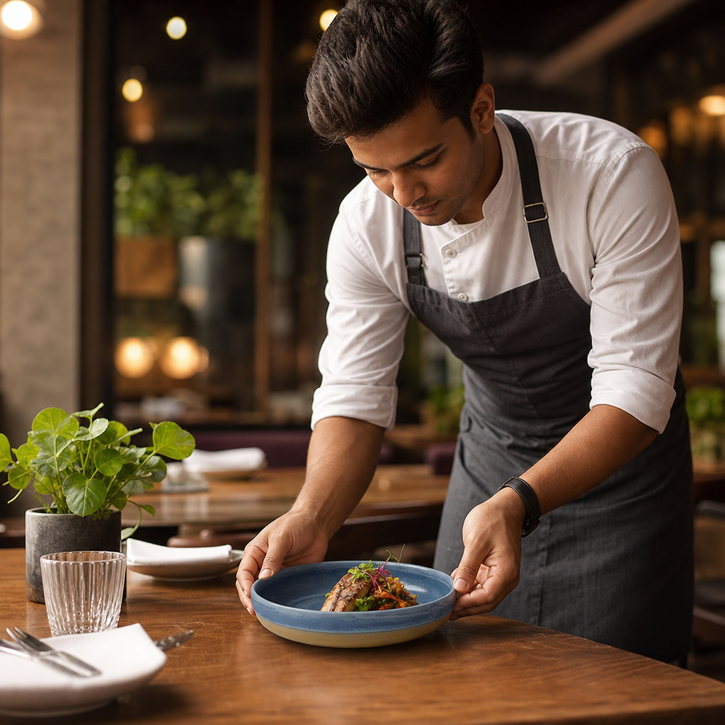 Walled Bowls 850ml Vitrified Stoneware for Stylish Dining (Pack of 6)