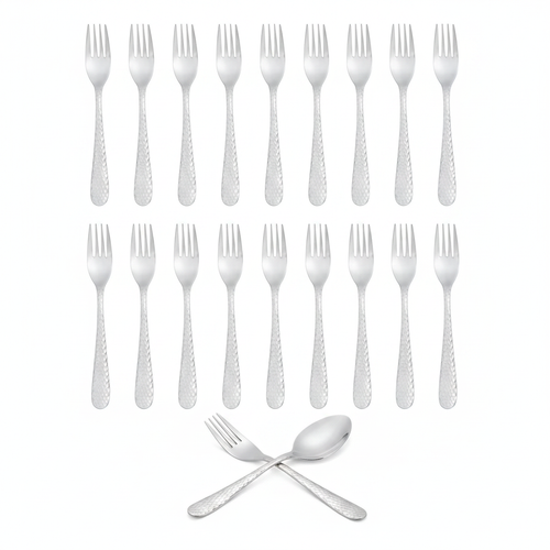 18/10 Stainless Steel Cocktail Forks Lima for Bar Service (Pack of 12)