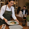 Rectangular Plates Grey Vitrified Ceramic for Stylish Dining (Pack of 12)