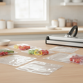 Polybutylene Compostable Vacuum Sealer Bags 300x400mm for Food Preservation (Pack of 50)