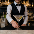 Handblown Glass Martini Glasses 1.3L for Entertaining (Pack of 6)