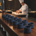 Porcelain Bowls Blue 25ml for Buffet Displays (Pack of 12)