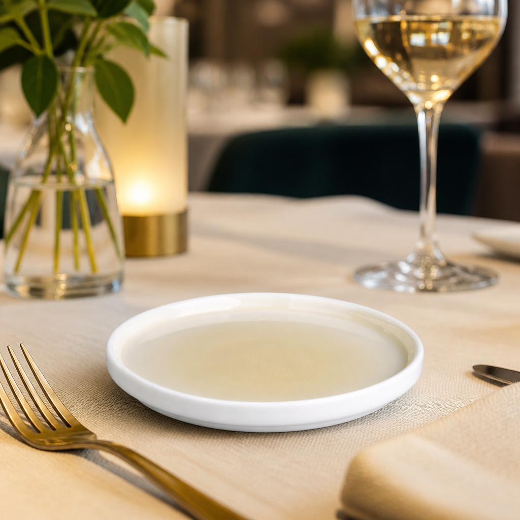 Lemon Plates 156mm Porcelain for Stylish Table Settings (Pack of 6)
