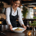 Pasta Bowls 260mm Porcelain for Catering Establishments (Pack of 18)