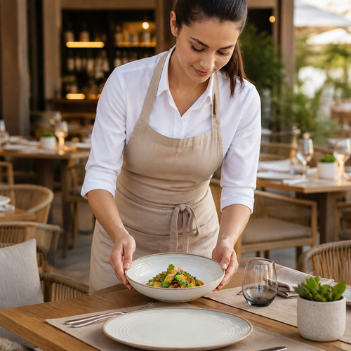 Bowls 241mm Melamine for Outdoor Dining (Pack of 6)