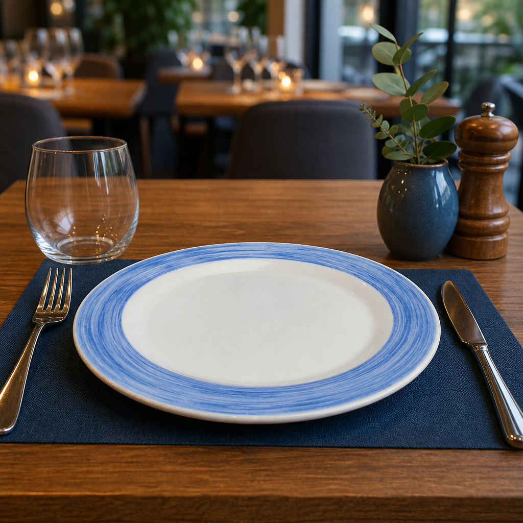 Side Plates 155mm Glass for Healthcare Environments (Pack of 24)