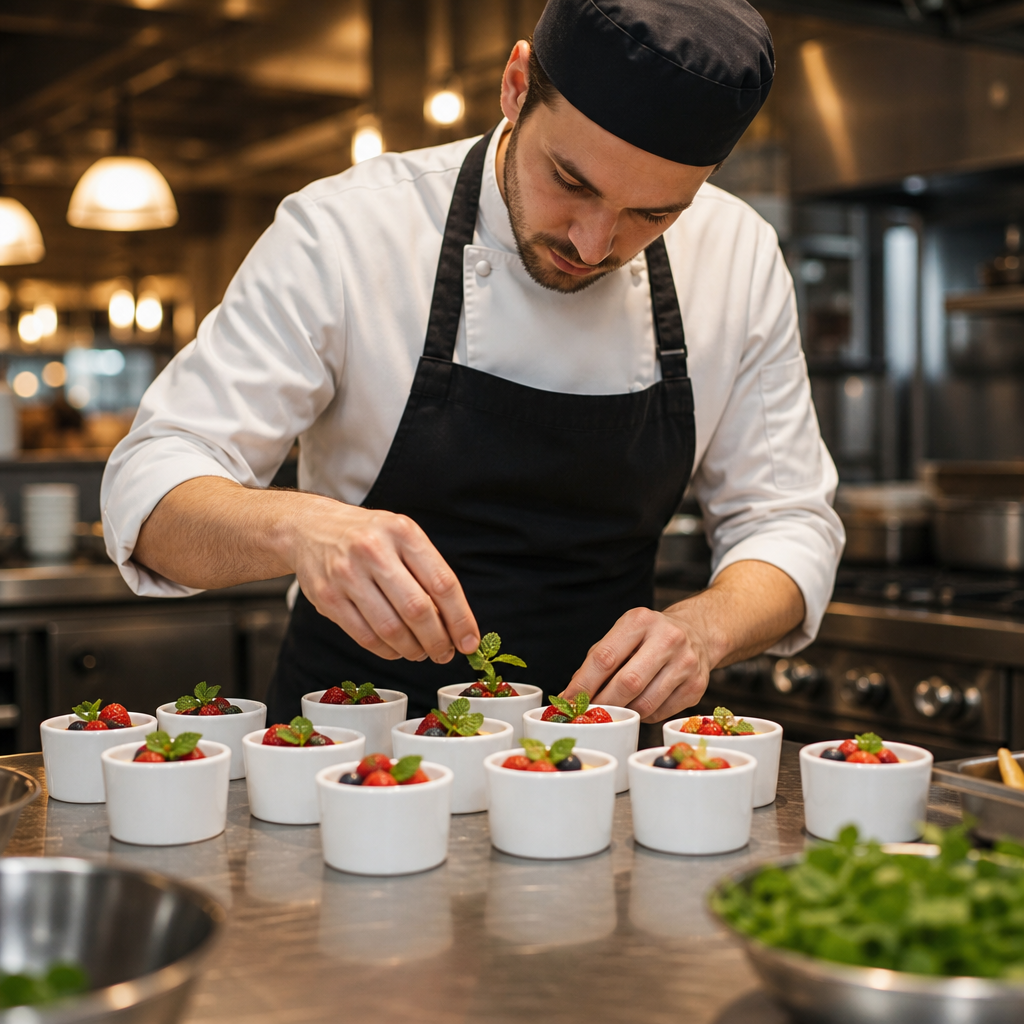 Ramekins 170ml Porcelain for Catering Environments (Pack of 12)