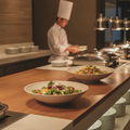 Melamine Round Serving Bowl 300mm for Buffets & Catering