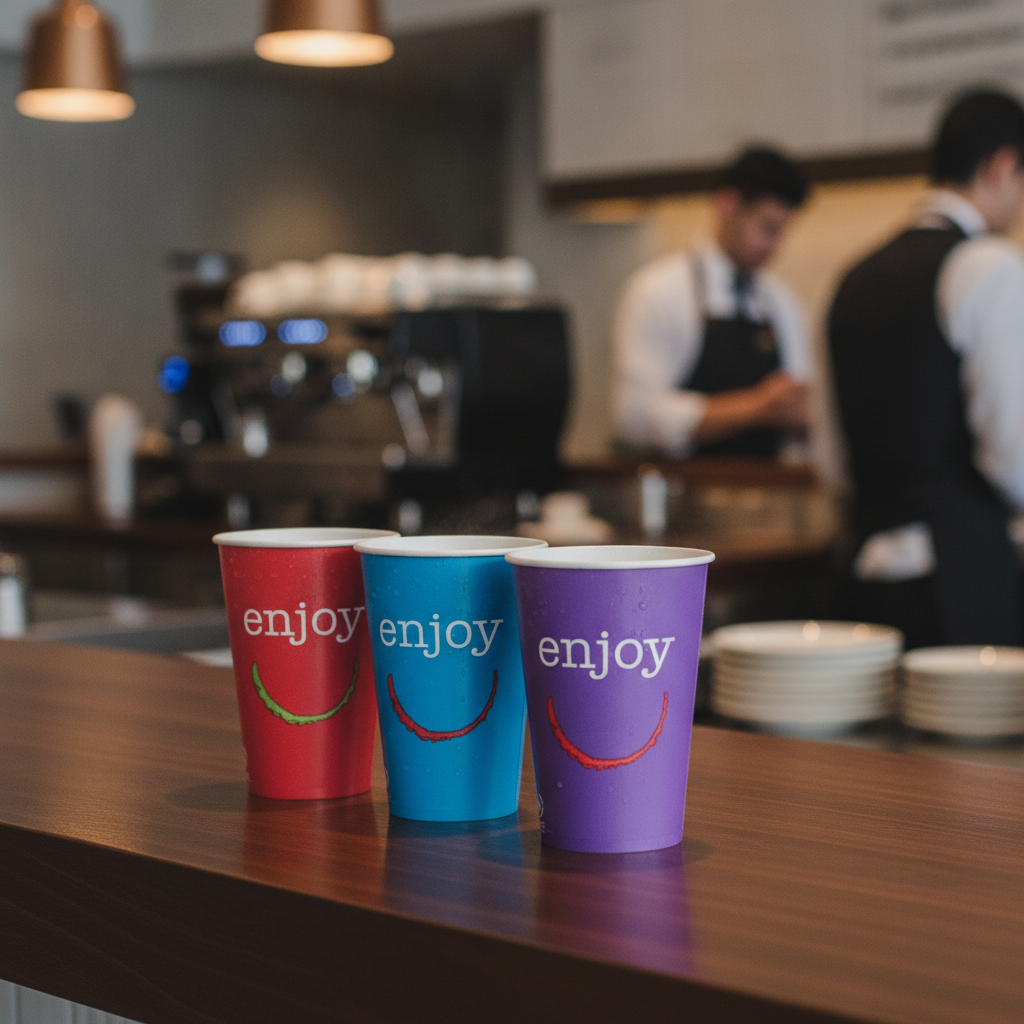 Paper Cold Cups 340ml for Beverage Service (Pack of 1900)