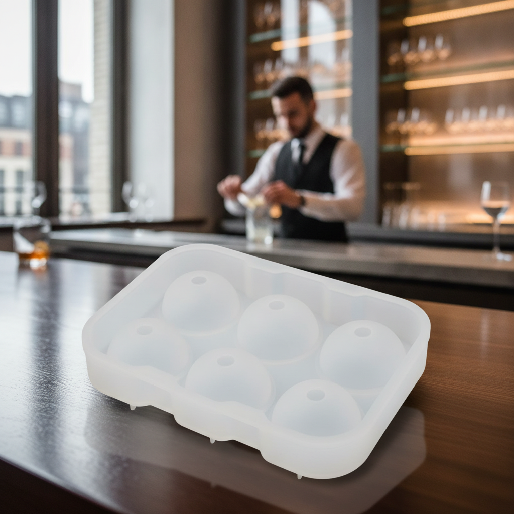 Silicone Ice Ball Mould 180mm for Stylish Drink Presentation
