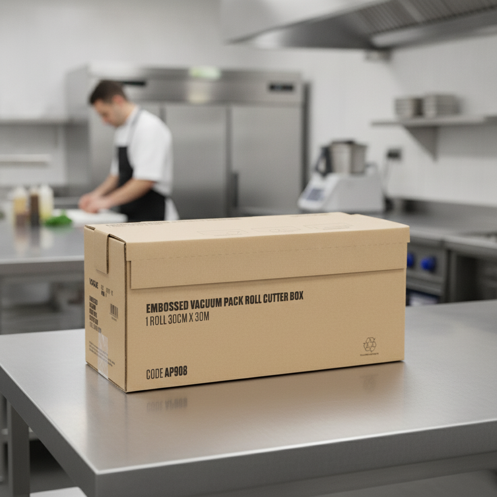 Polyethylene Vacuum Pack Roll 300mm for Food Preservation