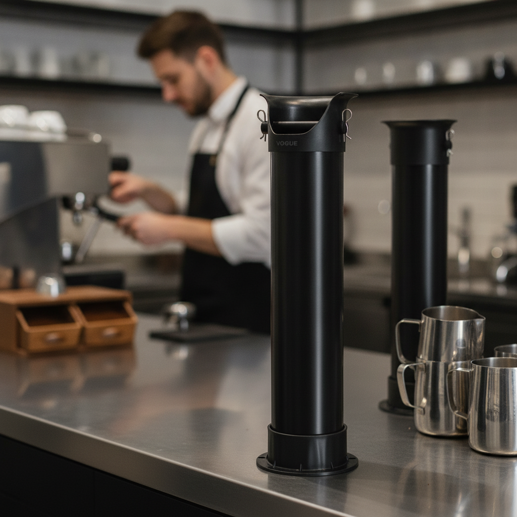 Plastic Coffee Knock Bin 13.5L for Busy Cafés
