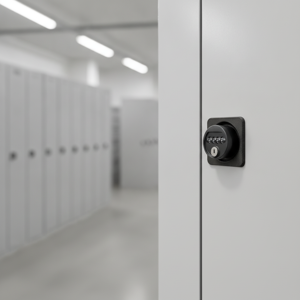 Metal Combination Lock for Cupboards and Storage